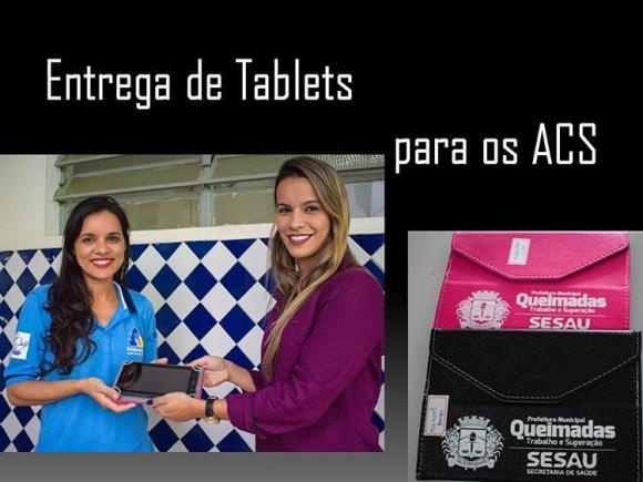 ENTREGA DE TABLETS AOS ACS