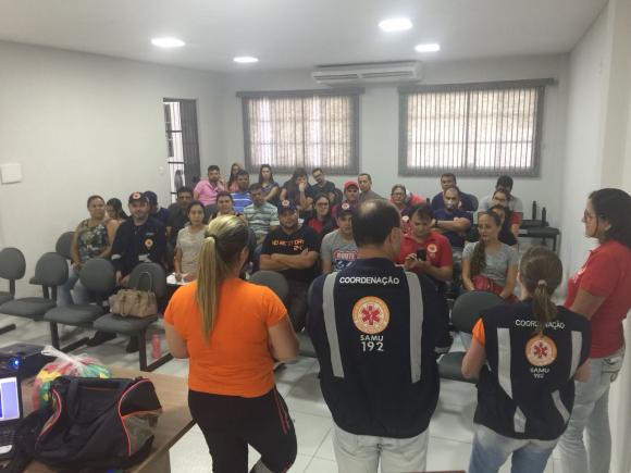 Samu’s da região do Cariri Oriental promovem, em Queimadas, capacitação sobre Socorro de Múltiplas Vítimas em Catástrofe