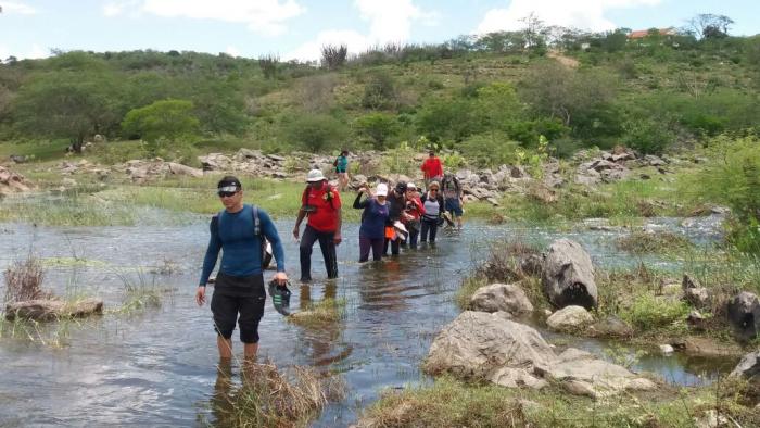 Com apoio da Secult, Projeto Queimadas Ativa promove trekking no leito do rio Paraíba