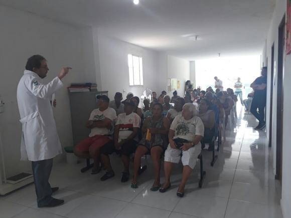 Nasf continua com ações junto aos PSF’s de Queimadas humanizando e atendendo preventivamente à população