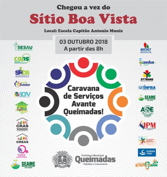 Em mais uma Caravana de Serviços “Avante Queimadas”, Prefeitura entrega reforma e ampliação de escola e inaugura padaria-escola em Boa Vista