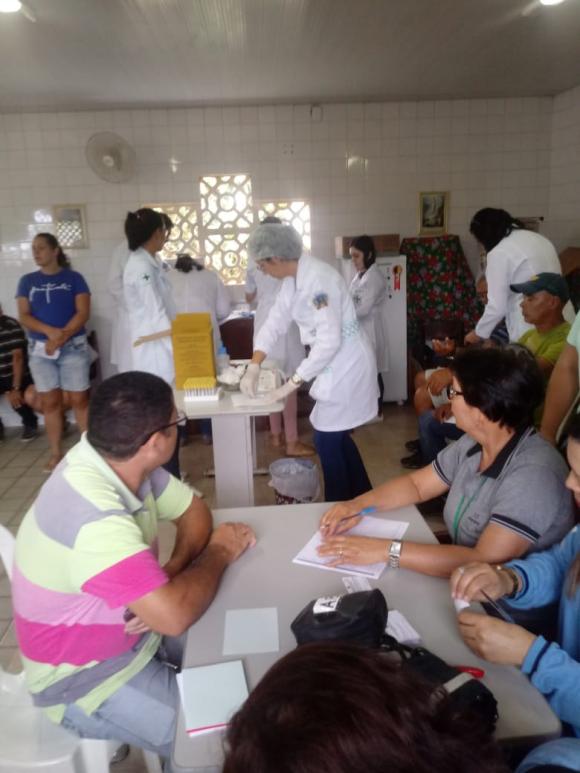 Novembro Azul: Secretaria de Saúde de Queimadas realizou atendimentos no Ligeiro
