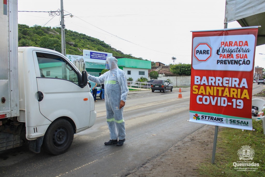 Enfrentamento à covid-19: STTRANS e SESAU reativam barreira sanitária na PB-148