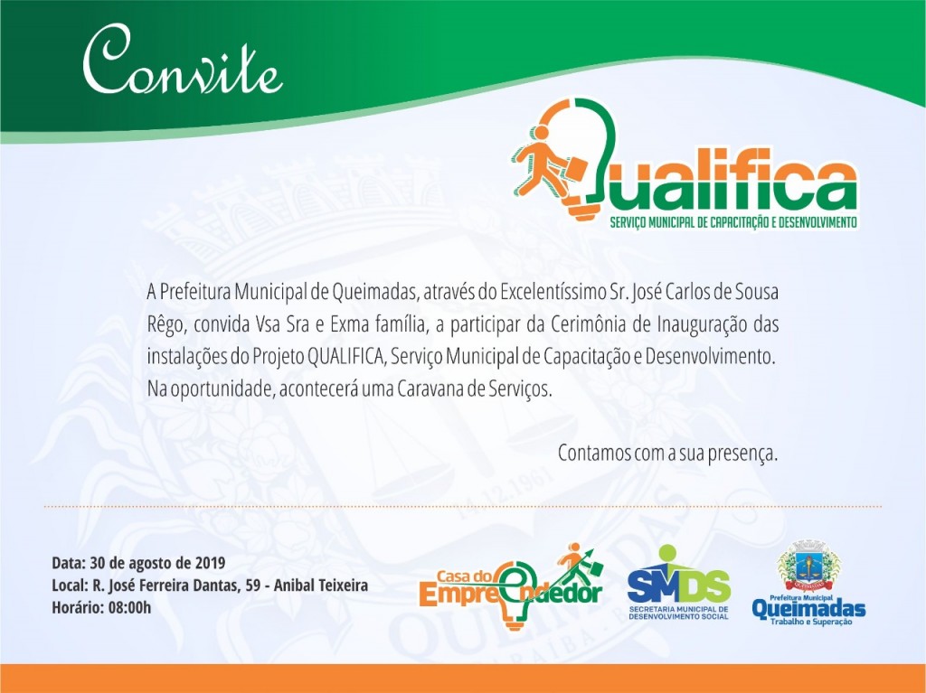 Serviço Municipal de Capacitação e Desenvolvimento será inaugurado na próxima sexta-feira