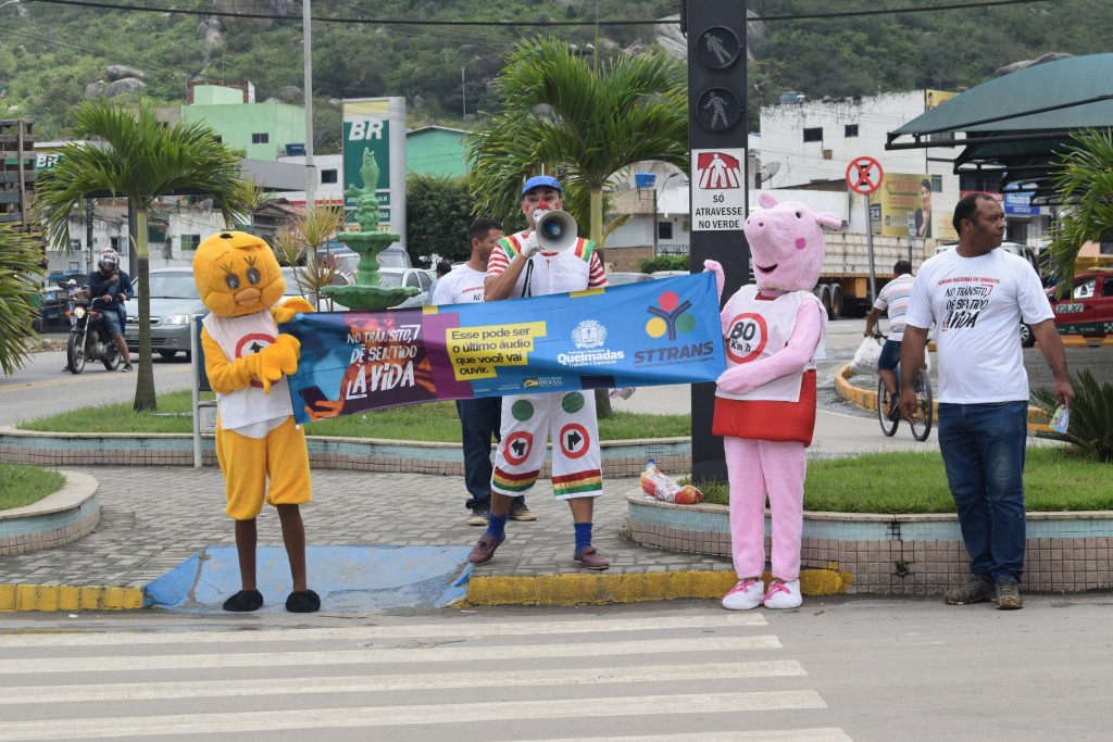 Semana Nacional do Trânsito: STTRANS realiza ações educativas nas ruas e escolas da cidade