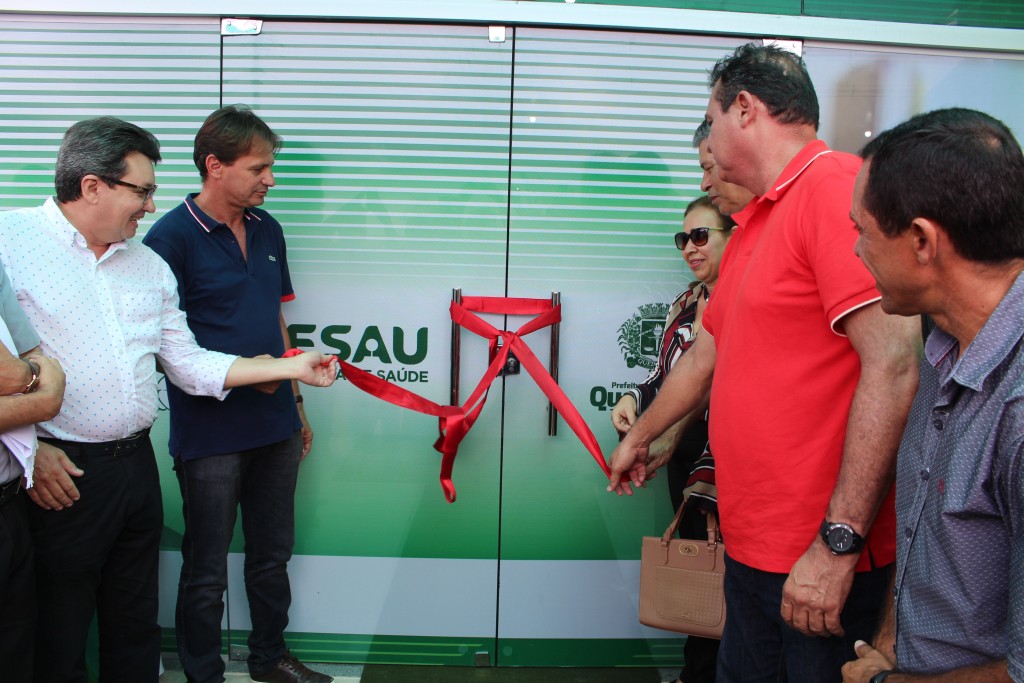 Prefeito inaugura a Unidade Básica de Saúde Saulo Leal Ernesto de Melo