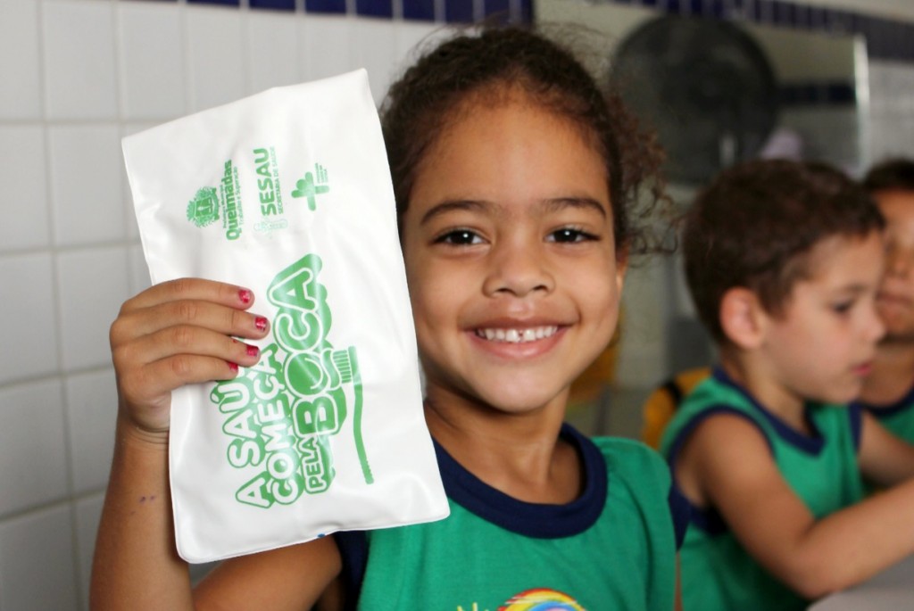 Programa Saúde na Escola leva atendimentos em saúde para as crianças das creches municipais