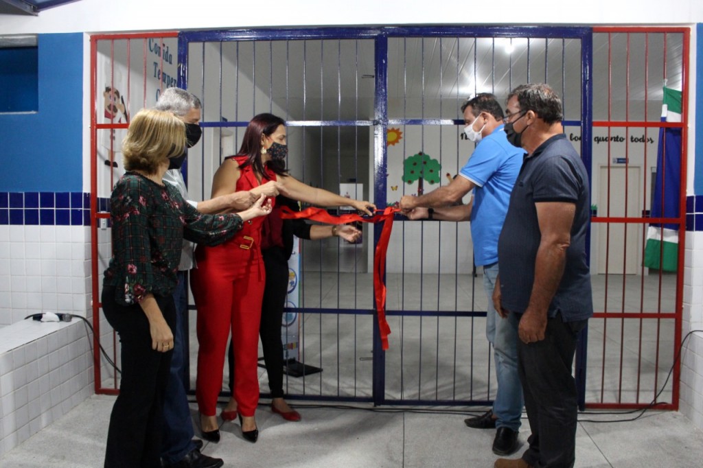 Prefeitura de Queimadas inaugura o novo prédio da Escola Municipal Antônio Amaro, no Sítio Campinas