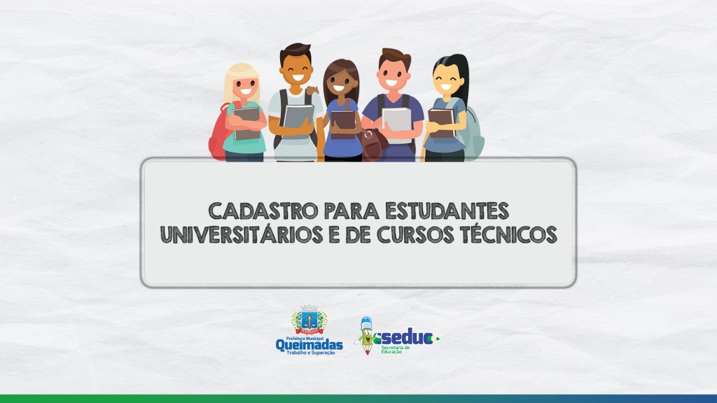 SEDUC e CAEQ iniciam cadastro de estudantes universitários e de cursos técnicos que o utilizam o transporte escolar