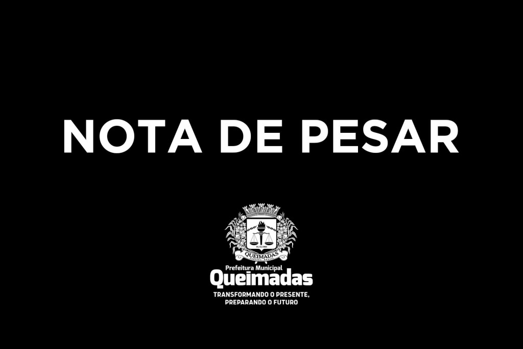 Nota de Pesar - José Cláudio Mendes Cabral