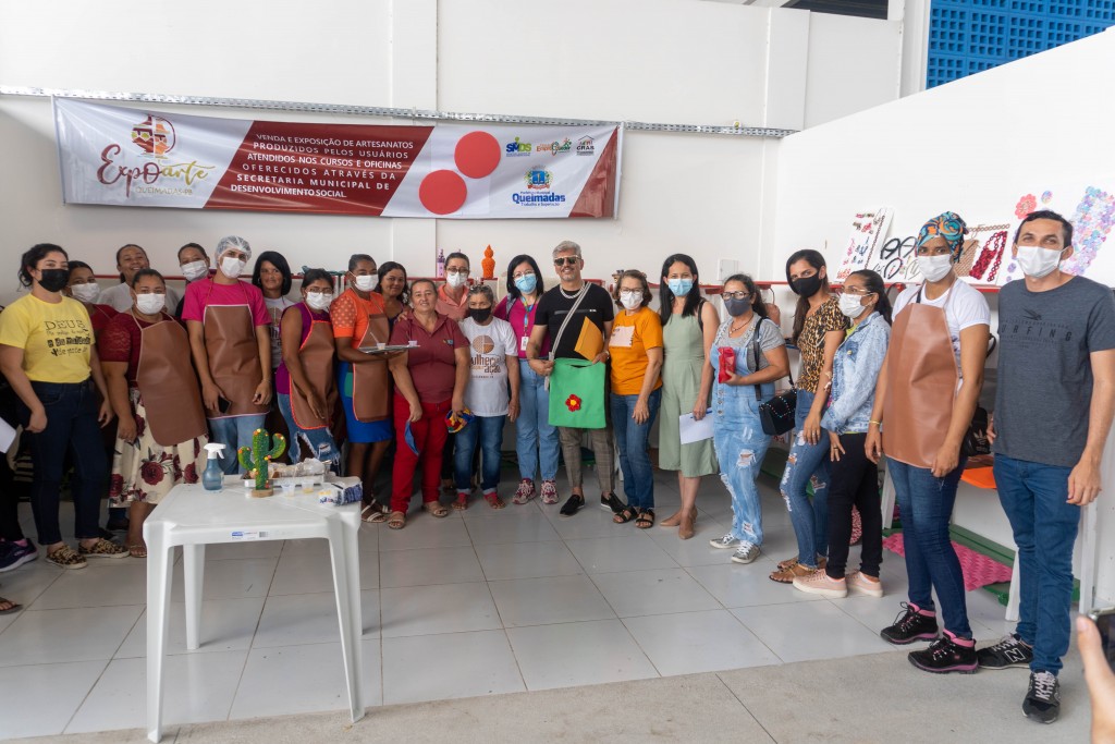 Secretaria de Desenvolvimento Social realiza a 3ª Expoarte Queimadas-PB