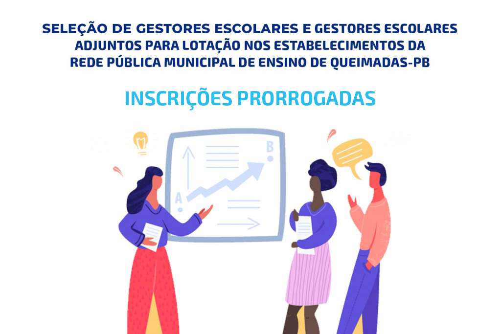 SEDUC prorroga prazo de inscrições para seleção de gestores escolares e gestores escolares adjuntos